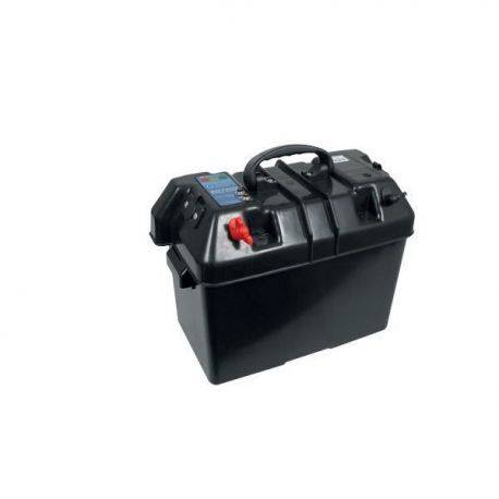 Batteriboks delux med håndtag til max 60Amp forbrug
