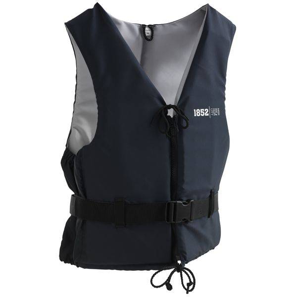1852 svømmevest iso 50n active navy/grå 70-90 kg - 1188947