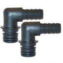 Slangestuds par-max 90° 1/2" 13mm 2 stk