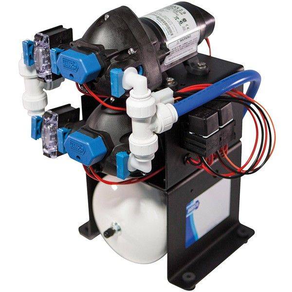 Jabsco "double stack water system" 12v 2.8bar, 34ltr/min - 1201190