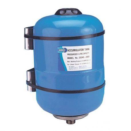 Jabsco akkumulatortank 8l 3/4" gevind
