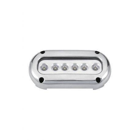 Undervandslys påbygning 14.2W 10-30V 6 LED blå