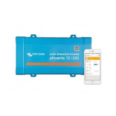 Victron Phoenix inverter 12V 200W ren sinus med VE Direct