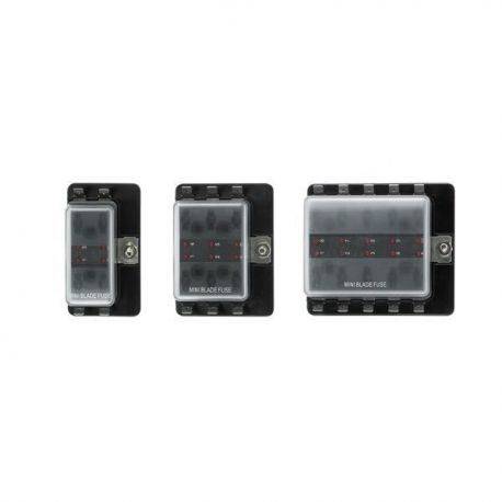 1852 sikringsholder 6stk 12-32 vdc max 30Amp total 100Amp