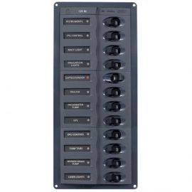 Bep lux strømpanel 12 kont.12v