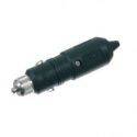 Hanstik med LED diode, sort polycarbonate