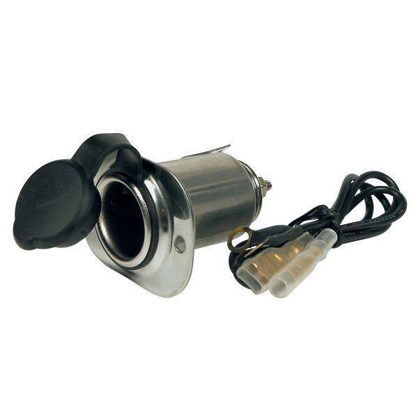 Stikdåse indbygnings model RF stål - 1270231