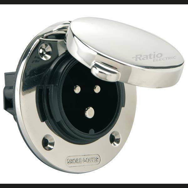 Ratio Landstrømstik med låg RF 16 amp - 1270580