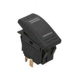 Kontakt 4 poler med led (on)- off 12v max 15a