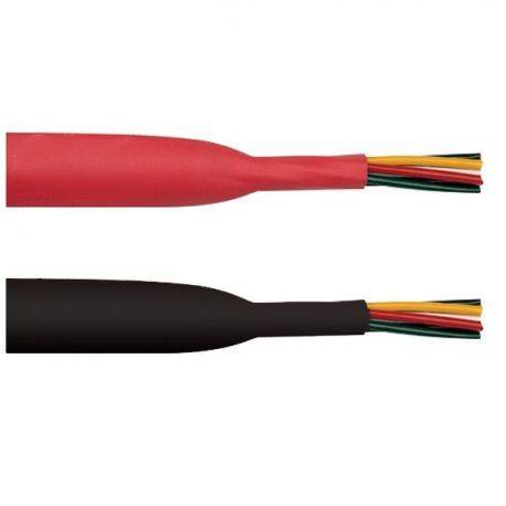 Krympeflex 7stk af 15cm rød fra indvendig Ø19,1 til Ø9,5mm