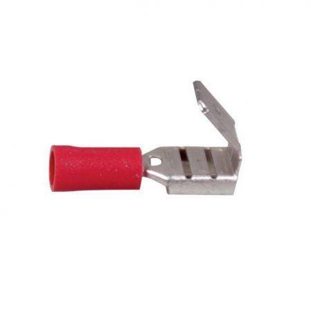 Fladstik fordeler gul 6.4x0.8mm - 100stk