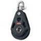 Ronstan Enkeltblok med svirvel serie 75 core