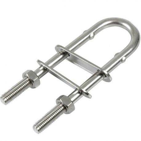 U-bøjle Ø10x60mm bredde indvendig 42mm længde 132mm