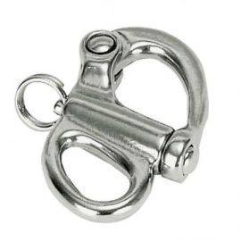 1852 Skødekrog AISI 316 RF stål 56 mm, B.L. 1100 kg