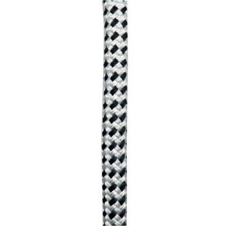 Robline fortøjning dobbelt flettet 12mm 10m hvid/sort