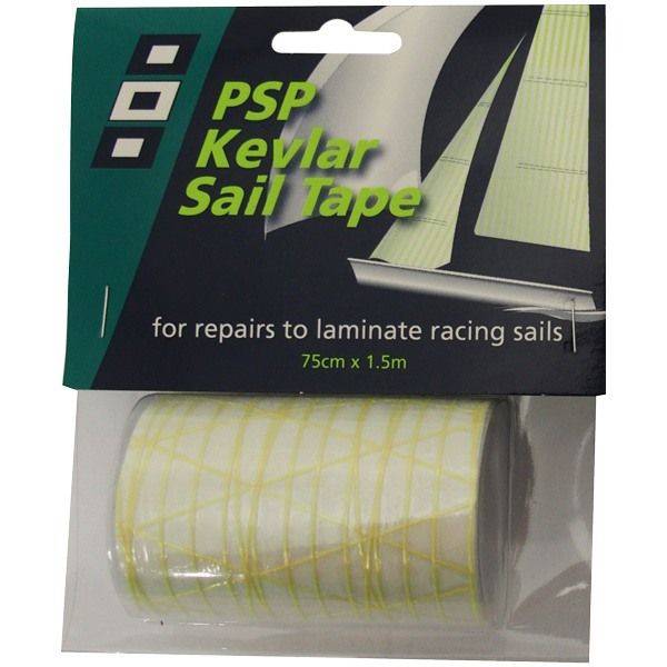 Psp kevlar sort sejltape 75mm x 1,5m - 1672069