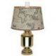 DHR Bordlampe stor 8816 el.e27 excl. holder & skærm inkl gla