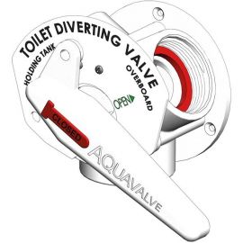 Trudesign Trevejshane 1 1/2" montering gennem skot hvid