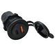 1852 USB udtag IP65 12/24V USB-A & USB-C