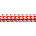 Robline Dinghy Control 4mm Hvid/Rød 100m
