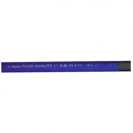 Varmtvands slange "food quality" 1/2" rød 10m